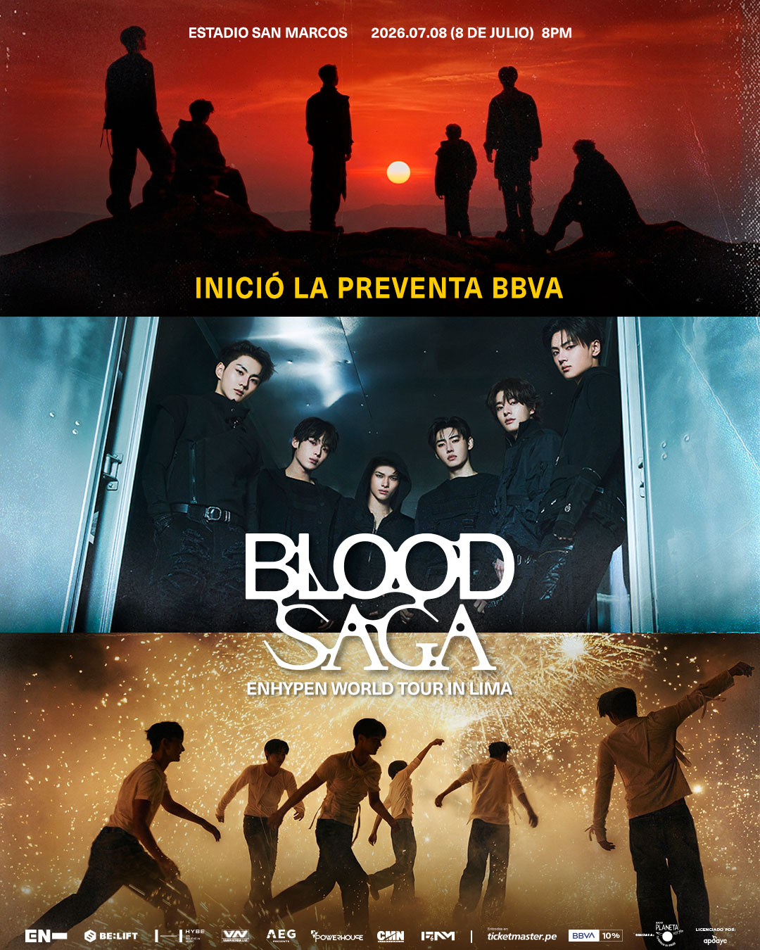 Blood Saga en Lima