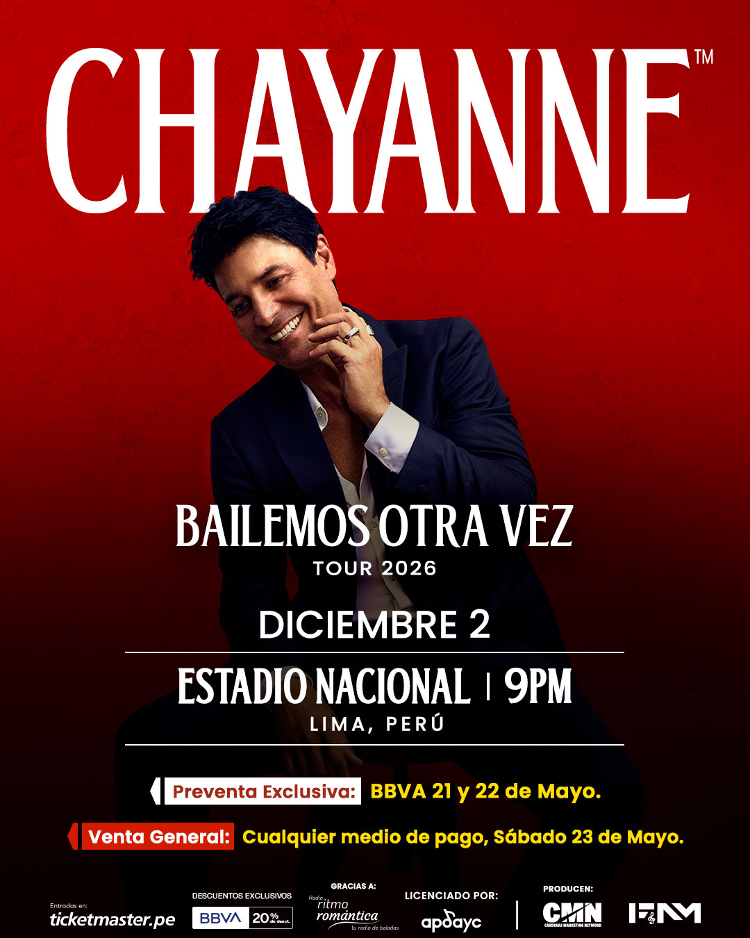 Chayanne en Lima