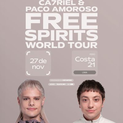 Ca7riel & Paco Amoroso en Lima